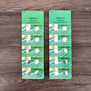 Nightkonic LR44 Batteries - Package of 20